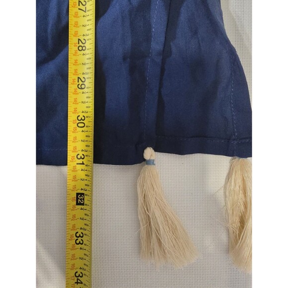 NWT South Moon Under Bohemian Embroidered Top Blouse Shirt /Swim Cover Size S - Picture 5 of 6